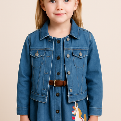 Denim Jacket & Frock