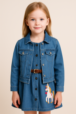 Denim Jacket & Frock