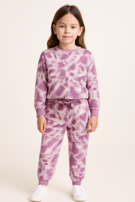 Tie Dyed Sweatshirt Joggers Set